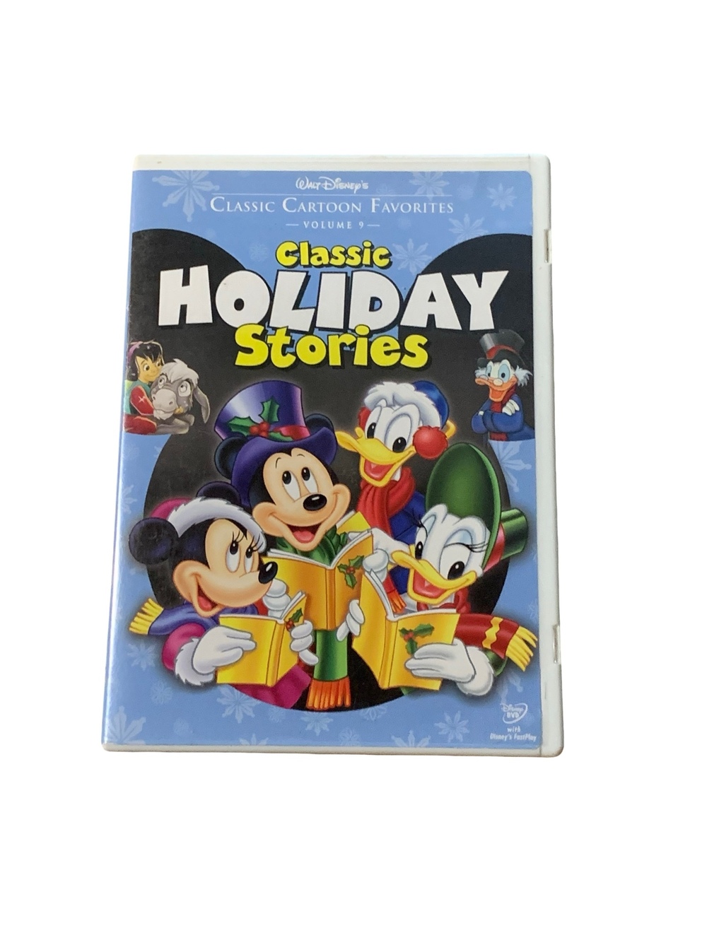 Disney Classic Holiday Stories DVD Mickey Pluto Donald Animated Family Film
